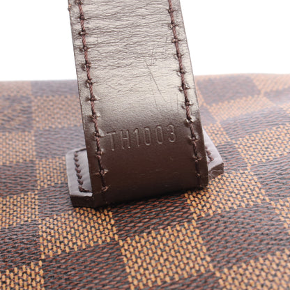 ブロードウェイ ダミエエベヌ 2WAY ショルダーバッグ PVC レザー ブラウン ルイヴィトン バッグ LOUIS VUITTON