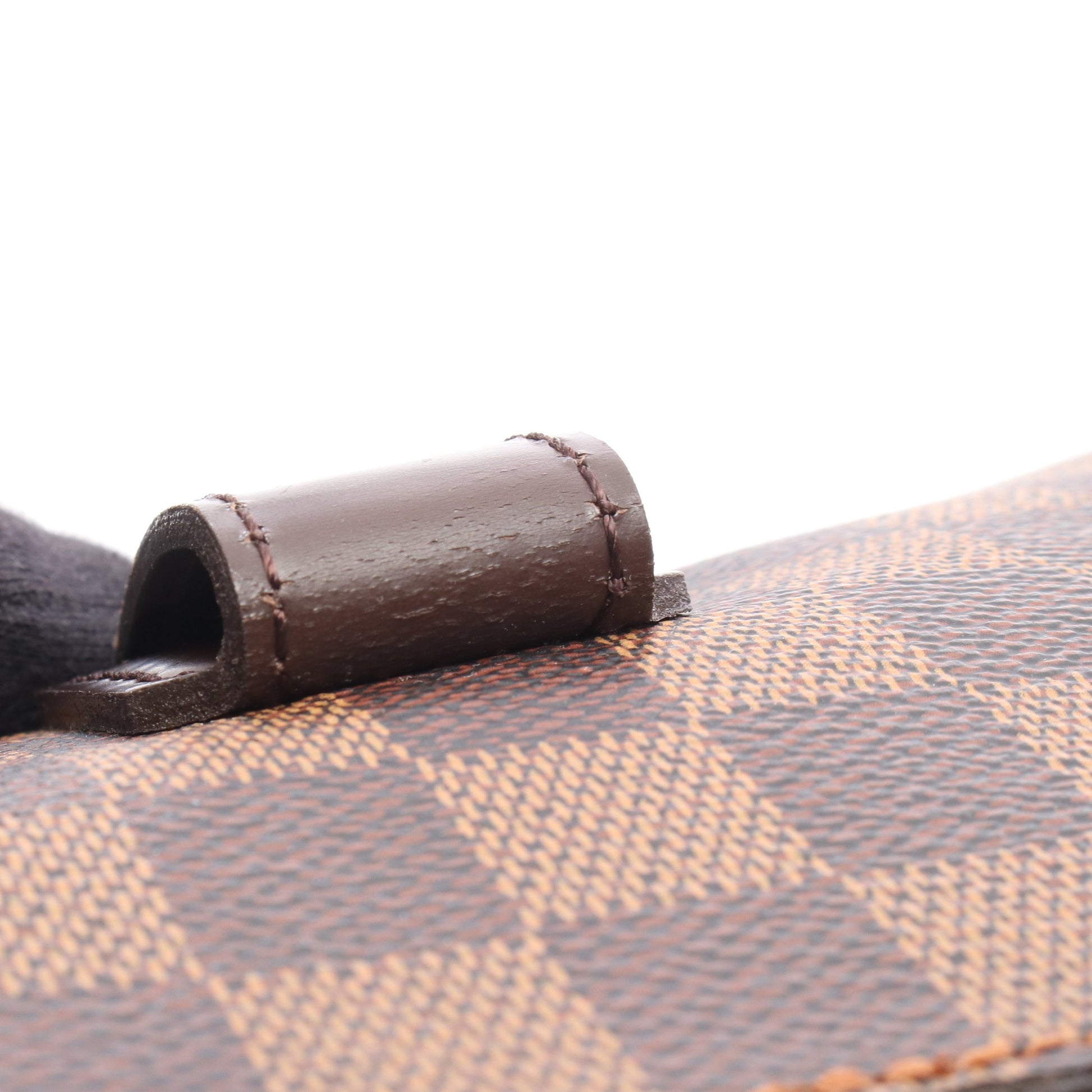 ブロードウェイ ダミエエベヌ 2WAY ショルダーバッグ PVC レザー ブラウン ルイヴィトン バッグ LOUIS VUITTON