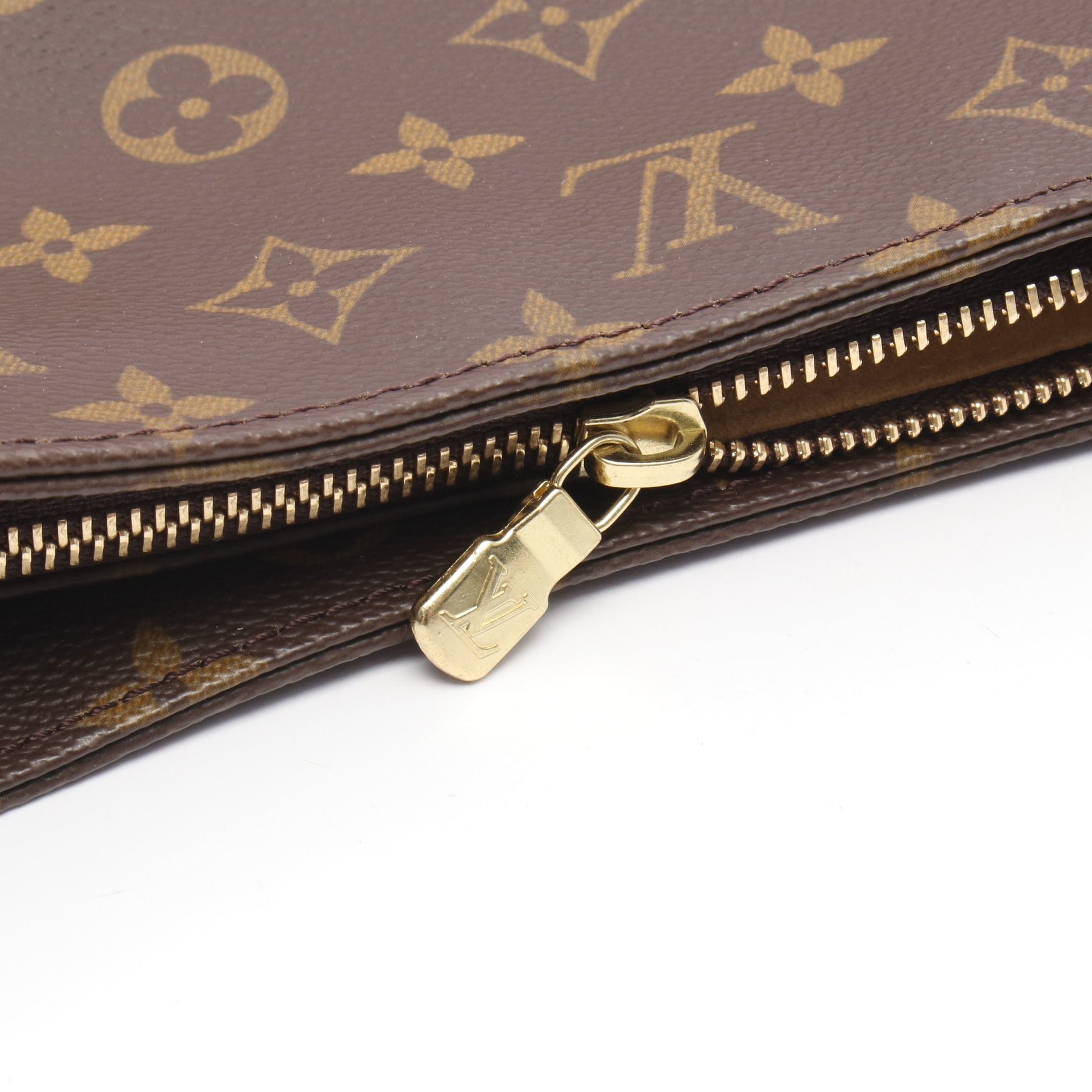 ルーピングGM モノグラム ショルダーバッグ PVC レザー ブラウン ルイヴィトン バッグ LOUIS VUITTON