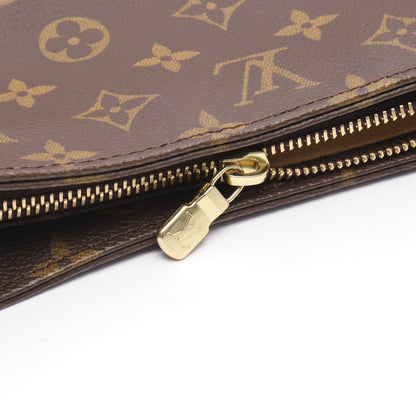 ルーピングGM モノグラム ショルダーバッグ PVC レザー ブラウン ルイヴィトン バッグ LOUIS VUITTON