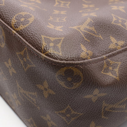 ルーピングGM モノグラム ショルダーバッグ PVC レザー ブラウン ルイヴィトン バッグ LOUIS VUITTON