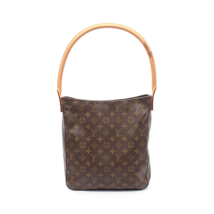 ルーピングGM モノグラム ショルダーバッグ PVC レザー ブラウン ルイヴィトン バッグ LOUIS VUITTON
