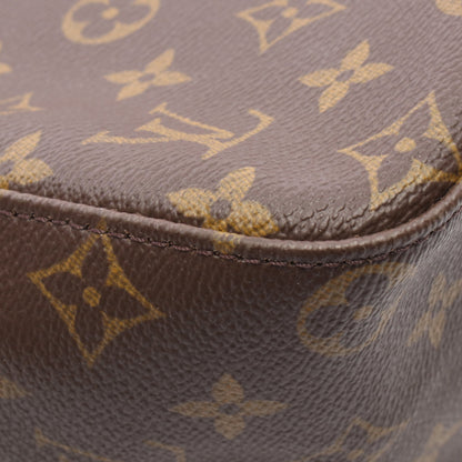 ルーピングGM モノグラム ショルダーバッグ PVC レザー ブラウン ルイヴィトン バッグ LOUIS VUITTON
