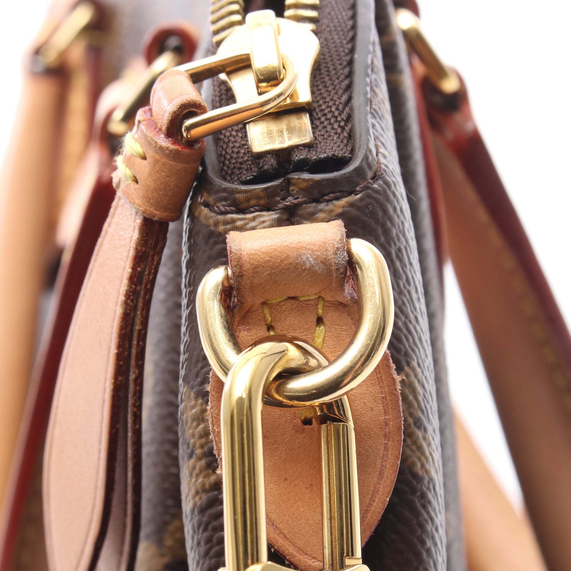 リボリーPM モノグラム 2WAY ハンドバッグ PVC レザー ブラウン ルイヴィトン バッグ LOUIS VUITTON