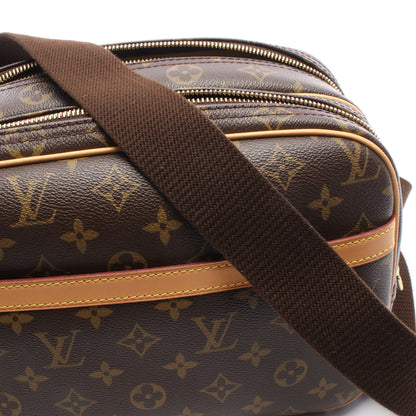 リポーターPM モノグラム ショルダーバッグ PVC レザー ブラウン ルイヴィトン バッグ LOUIS VUITTON