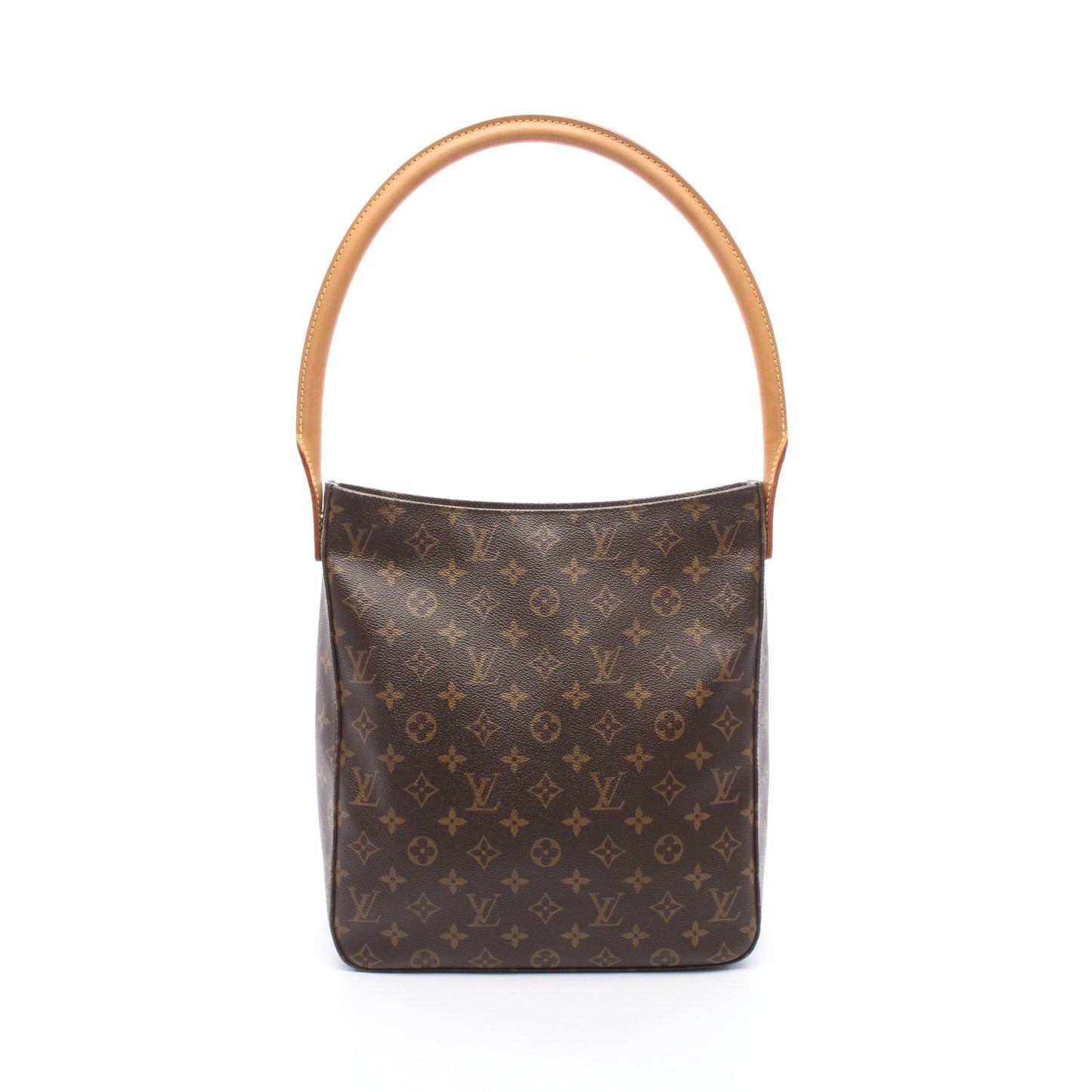 ルーピングGM モノグラム ショルダーバッグ PVC レザー ブラウン ルイヴィトン バッグ LOUIS VUITTON