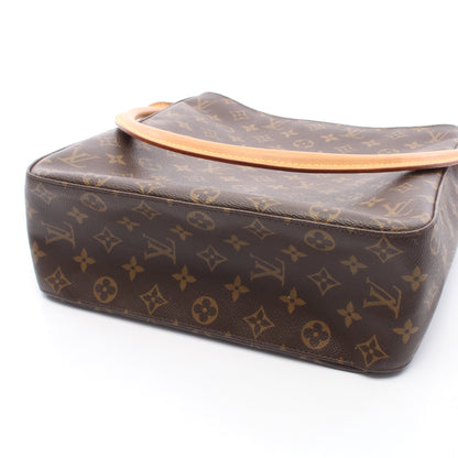 ルーピングGM モノグラム ショルダーバッグ PVC レザー ブラウン ルイヴィトン バッグ LOUIS VUITTON