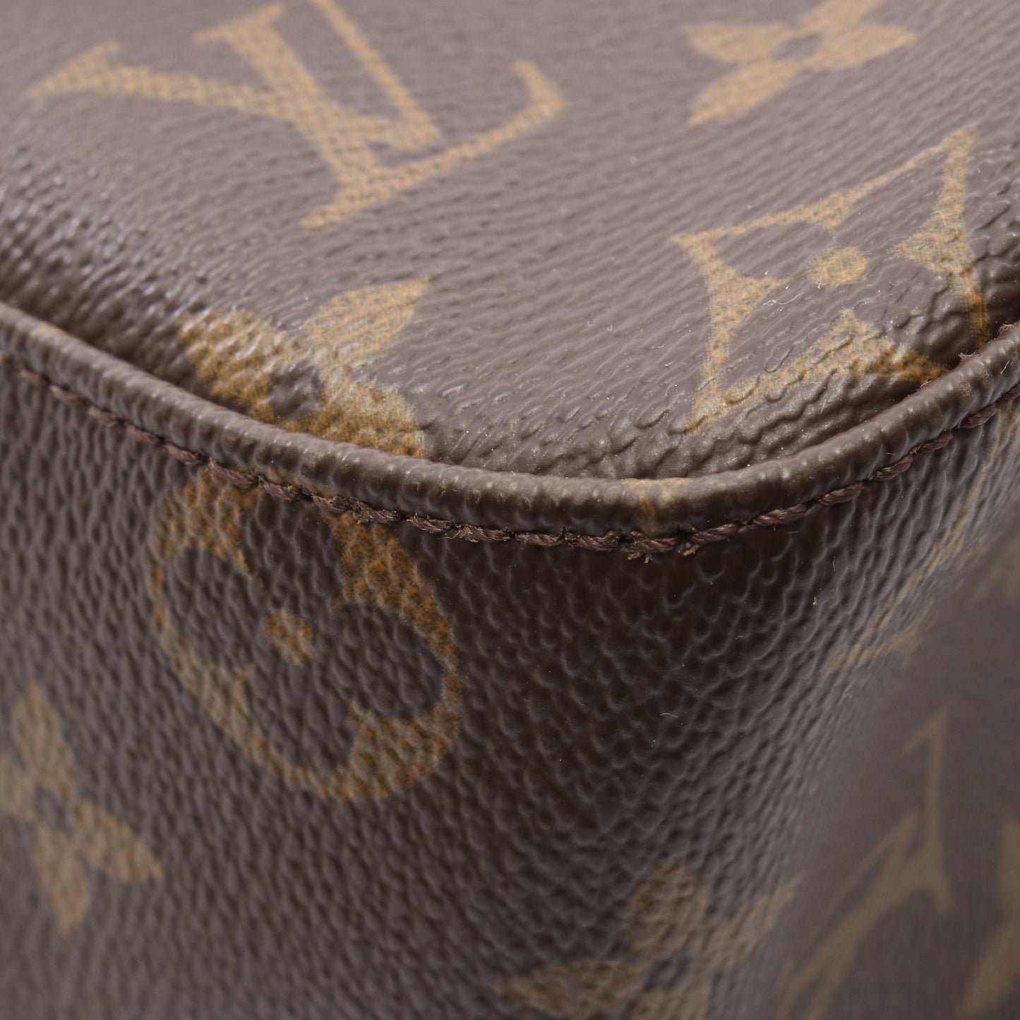 ルーピングGM モノグラム ショルダーバッグ PVC レザー ブラウン ルイヴィトン バッグ LOUIS VUITTON
