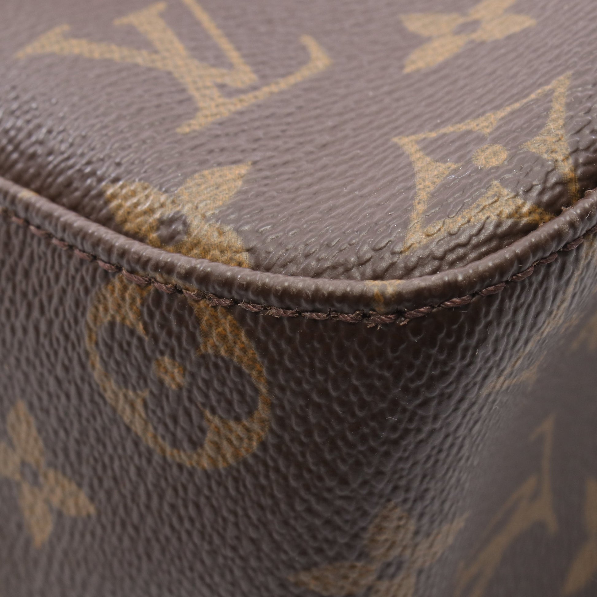 ルーピングGM モノグラム ショルダーバッグ PVC レザー ブラウン ルイヴィトン バッグ LOUIS VUITTON
