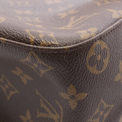 ルーピングGM モノグラム ショルダーバッグ PVC レザー ブラウン ルイヴィトン バッグ LOUIS VUITTON