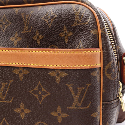 リポーターPM モノグラム ショルダーバッグ PVC レザー ブラウン ルイヴィトン バッグ LOUIS VUITTON
