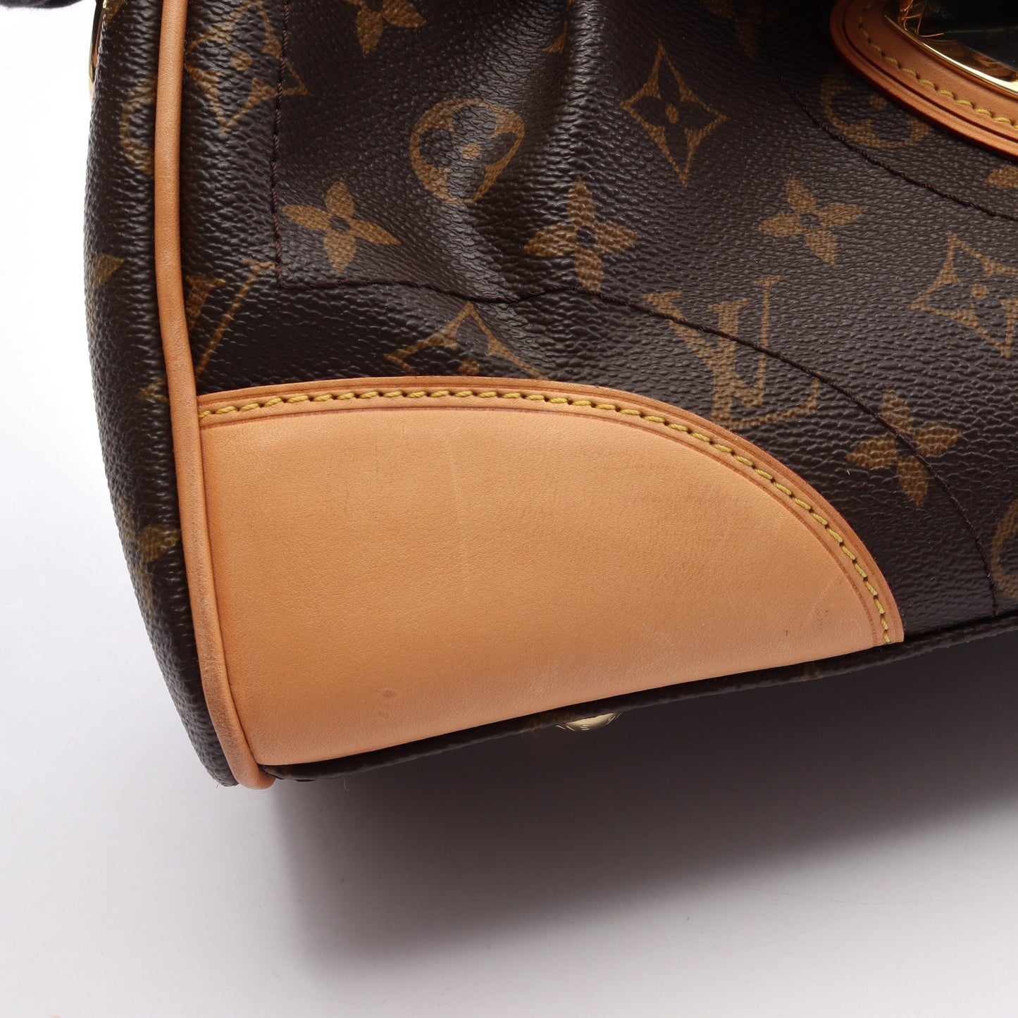 ビバリーMM モノグラム ショルダーバッグ PVC レザー ブラウン ルイヴィトン バッグ LOUIS VUITTON