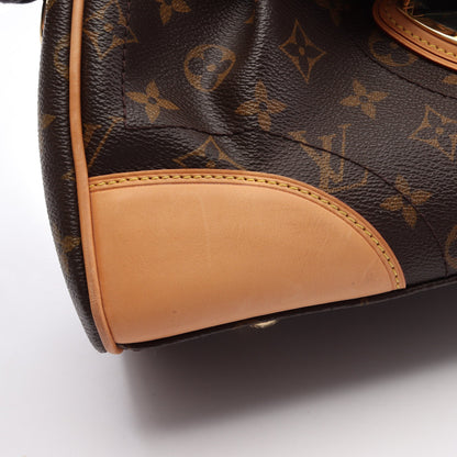 ビバリーMM モノグラム ショルダーバッグ PVC レザー ブラウン ルイヴィトン バッグ LOUIS VUITTON