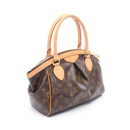 ティヴォリPM モノグラム ハンドバッグ PVC レザー ブラウン ルイヴィトン バッグ LOUIS VUITTON