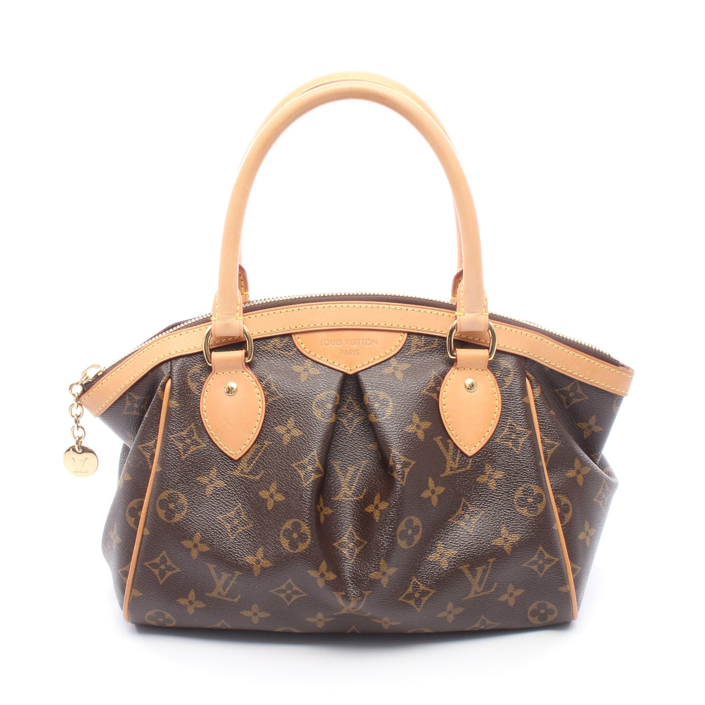 ティヴォリPM モノグラム ハンドバッグ PVC レザー ブラウン ルイヴィトン バッグ LOUIS VUITTON