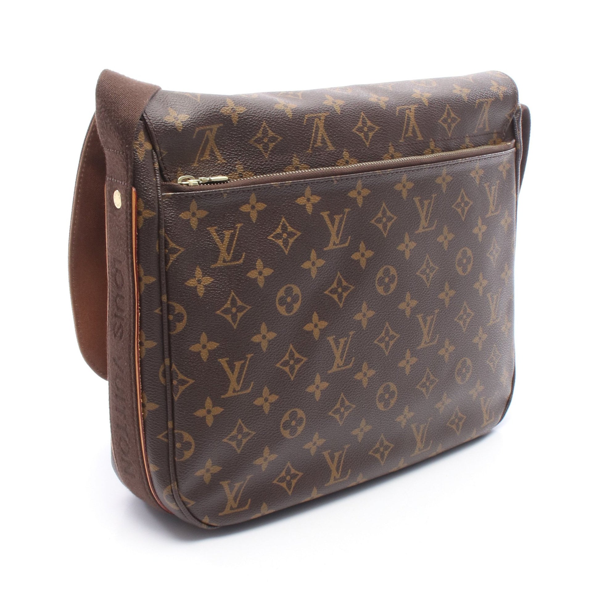 メッセンジャーボブールMM モノグラム ショルダーバッグ PVC ブラウン ルイヴィトン バッグ LOUIS VUITTON