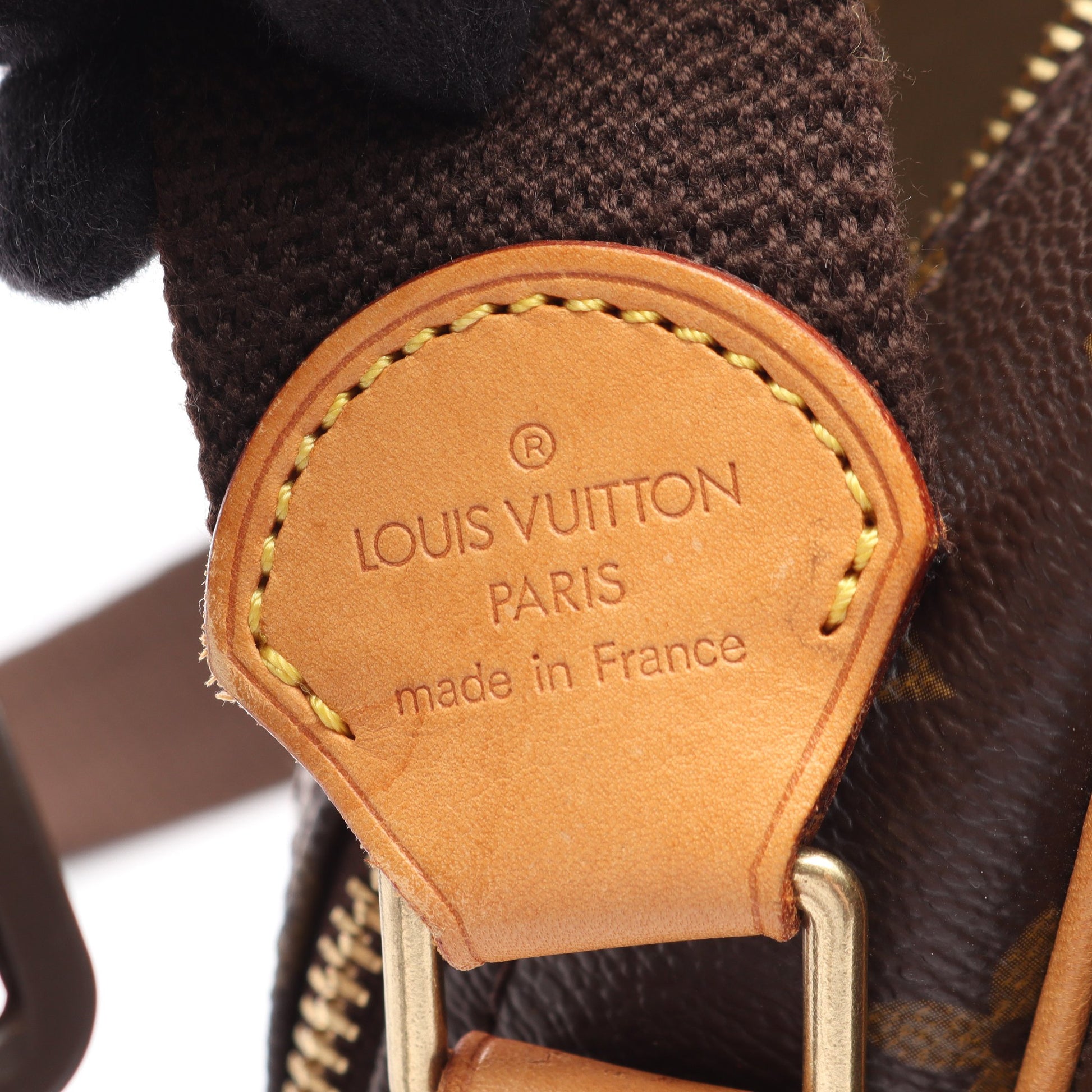 リポーターPM モノグラム ショルダーバッグ PVC レザー ブラウン ルイヴィトン バッグ LOUIS VUITTON