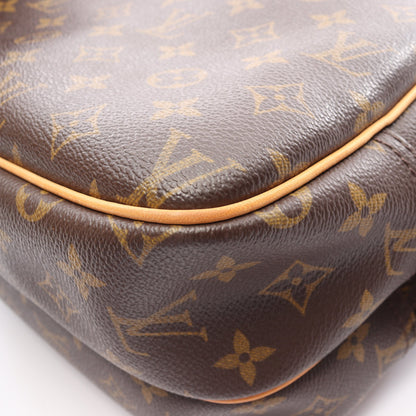 リポーターPM モノグラム ショルダーバッグ PVC レザー ブラウン ルイヴィトン バッグ LOUIS VUITTON