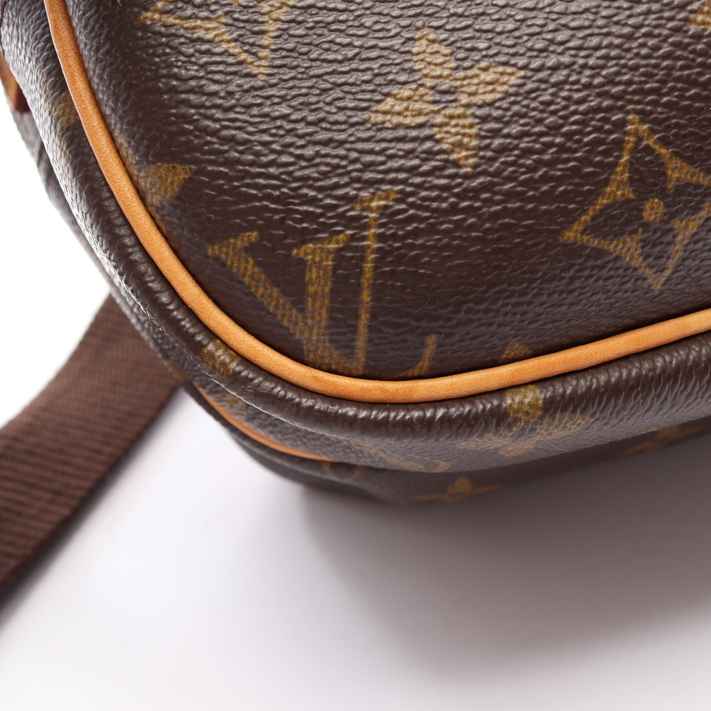 リポーターPM モノグラム ショルダーバッグ PVC レザー ブラウン ルイヴィトン バッグ LOUIS VUITTON