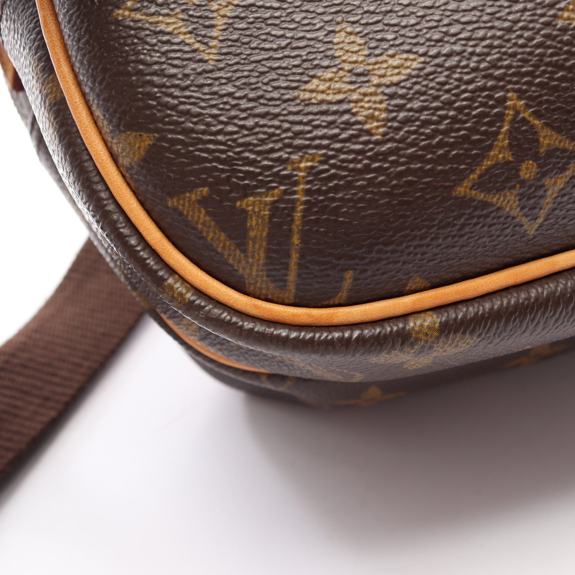 リポーターPM モノグラム ショルダーバッグ PVC レザー ブラウン ルイヴィトン バッグ LOUIS VUITTON