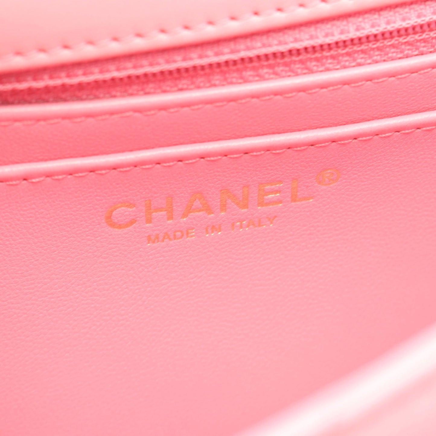 マトラッセトップハンドル フラップ 2WAY チェーンショルダーバッグ ラムスキン ピンク ゴールド金具 シャネル バッグ CHANEL