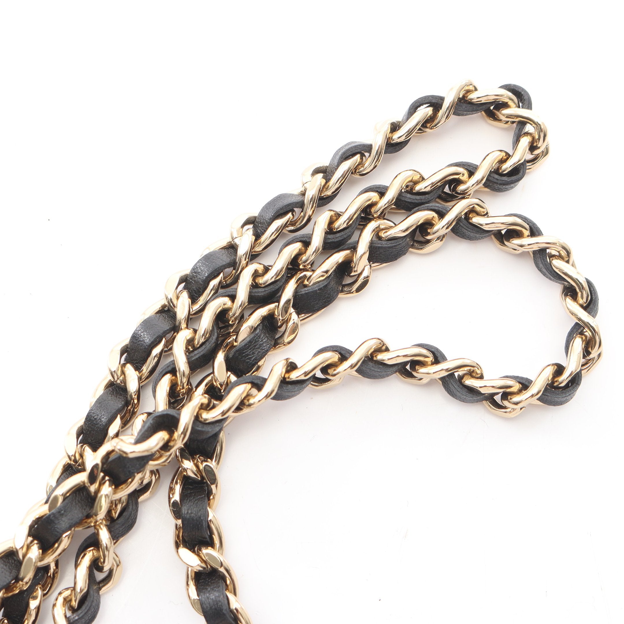 cocomeimeiさま専用　シャネル　チェーンウォレットゴールド金具 CHANEL（シャネル） ミニ チェーンウォレット ショルダーバッグ レザー