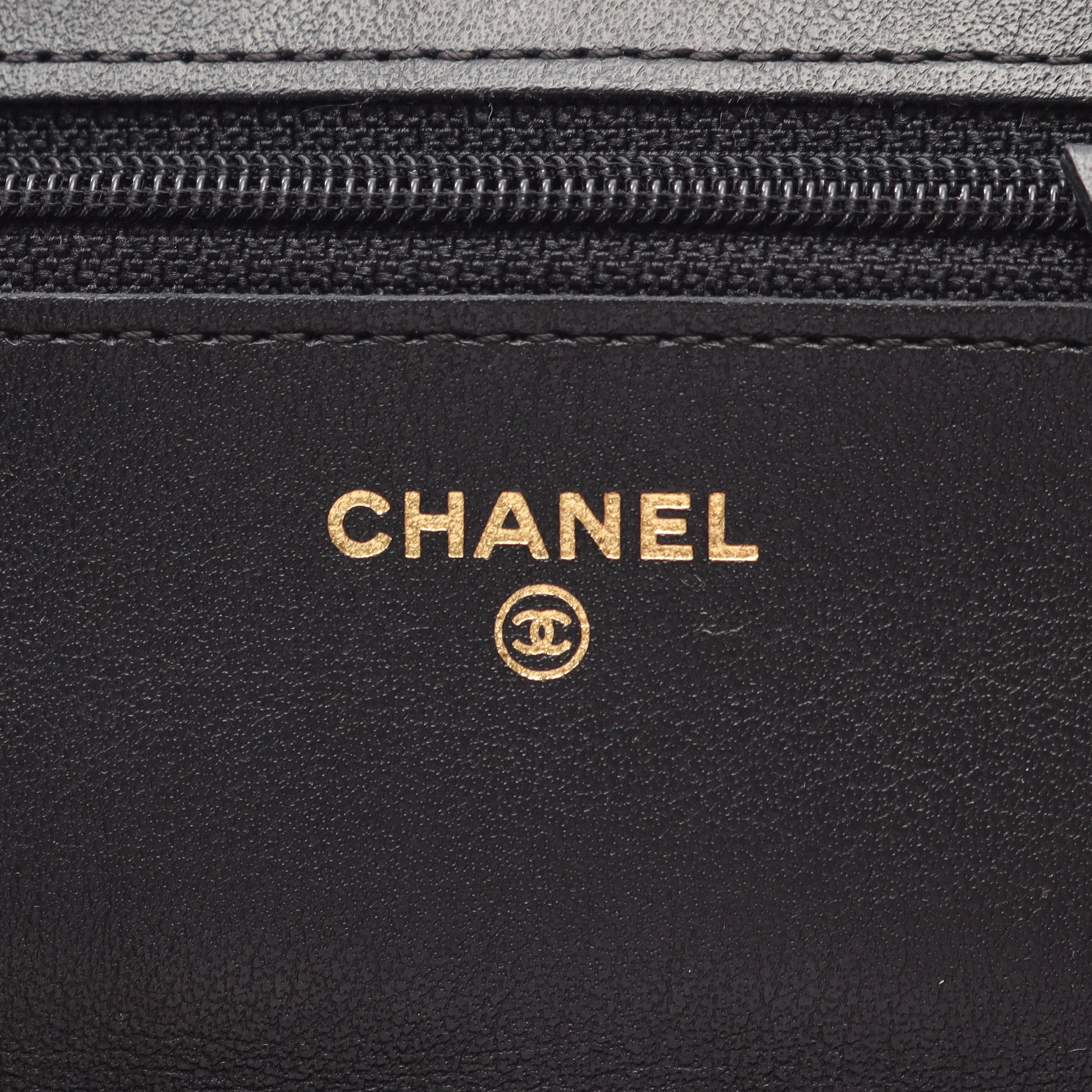 2.55 マトラッセ チェーンウォレット エイジドカーフスキン ブラック ゴールド金具 シャネル バッグ CHANEL
