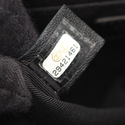 マトラッセ スモールフラップ チェーンショルダーバッグ ラムスキン ブラック ゴールド金具 シャネル バッグ CHANEL