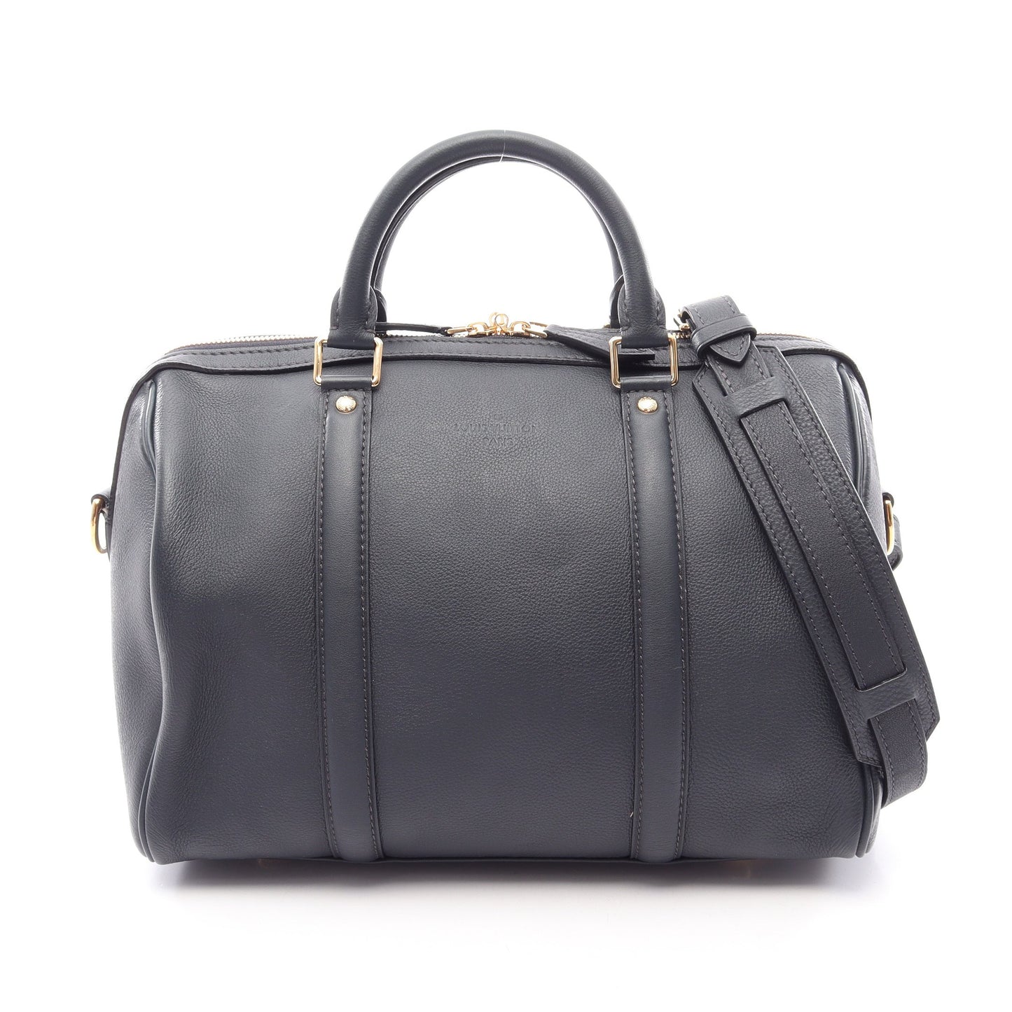 SCバッグPM パルナセア 2WAY ハンドバッグ レザー ネイビー ルイヴィトン バッグ LOUIS VUITTON