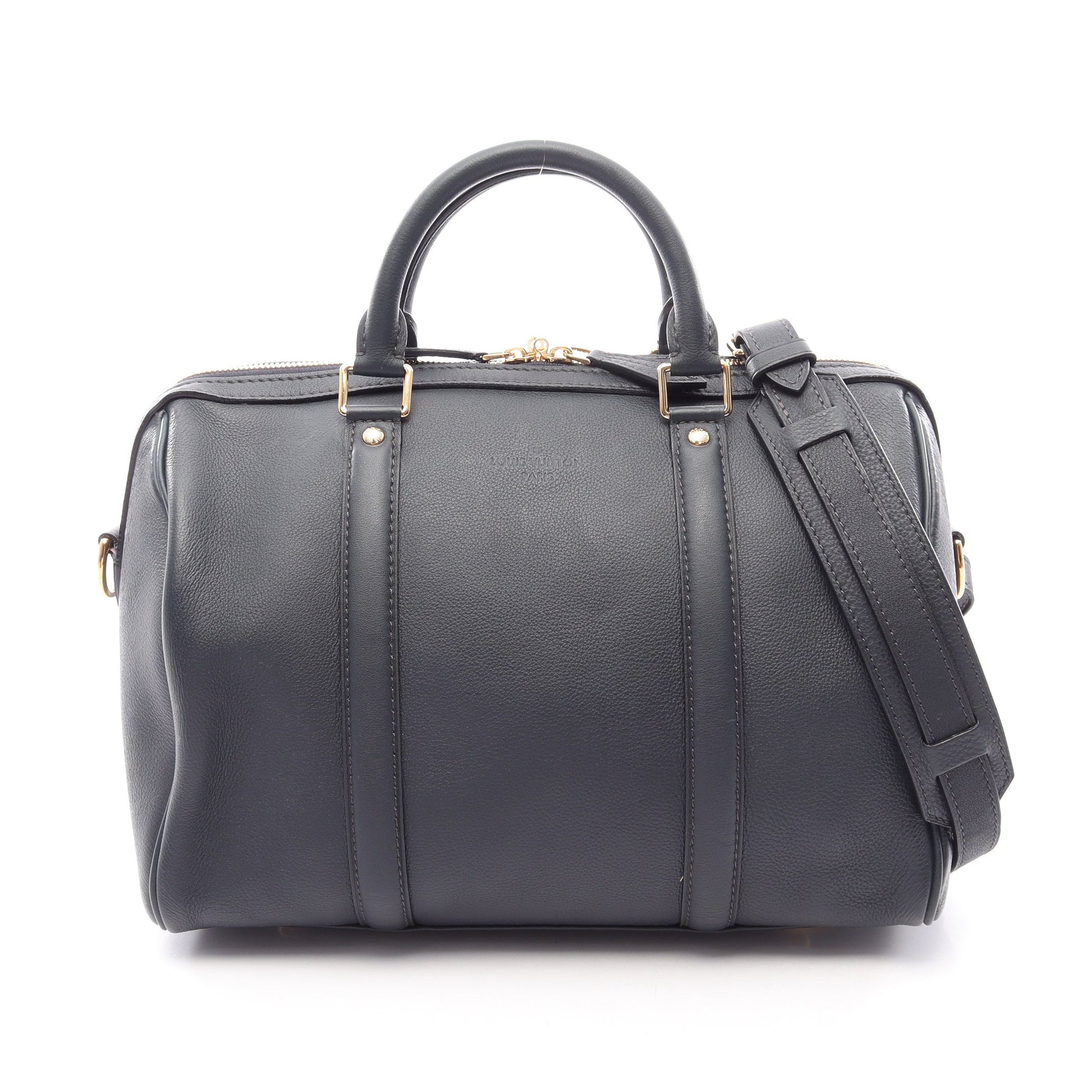 SCバッグPM パルナセア 2WAY ハンドバッグ レザー ネイビー ルイヴィトン バッグ LOUIS VUITTON
