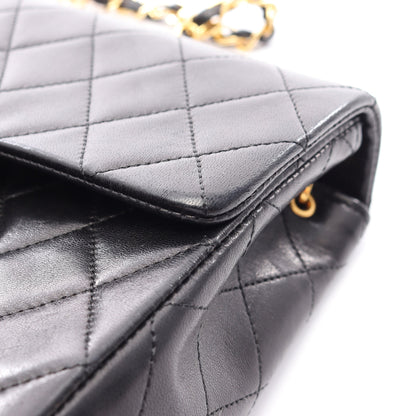 ミニマトラッセ20 チェーンショルダーバッグ ラムスキン ブラック ゴールド金具 シャネル バッグ CHANEL