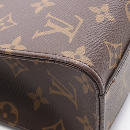 サックプラBB モノグラム 2WAY ハンドバッグ PVC レザー ブラウン ルイヴィトン バッグ LOUIS VUITTON