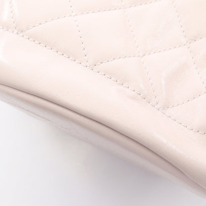 マトラッセ バケットバッグ チェーンショルダーバッグ レザー ライトピンク ゴールド金具 シャネル バッグ CHANEL