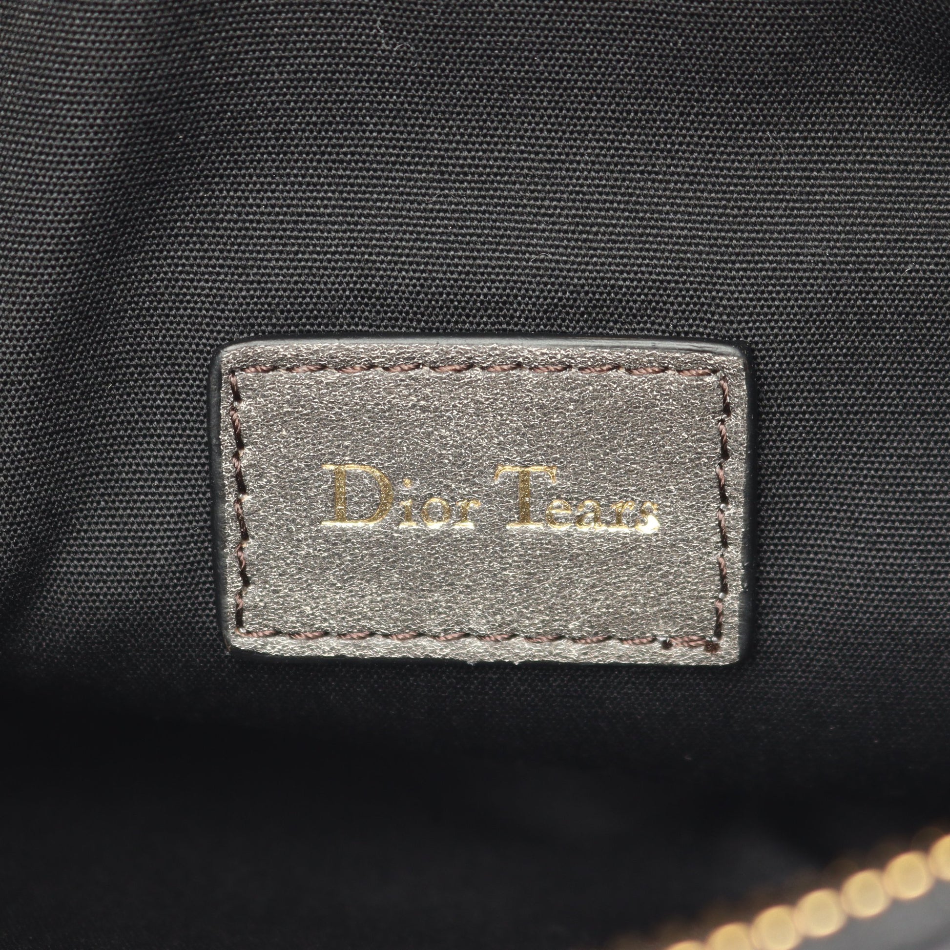 TEARS ティアーズ サドルバッグ ボディバッグ レザー グレー クリスチャンディオール バッグ Christian Dior