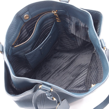 VIT DAINO ヴィッテロダイノ ショルダーバッグ トートバッグ レザー ブルー プラダ バッグ PRADA