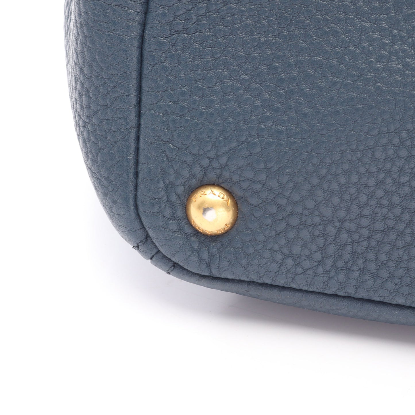 VIT DAINO ヴィッテロダイノ ショルダーバッグ トートバッグ レザー ブルー プラダ バッグ PRADA