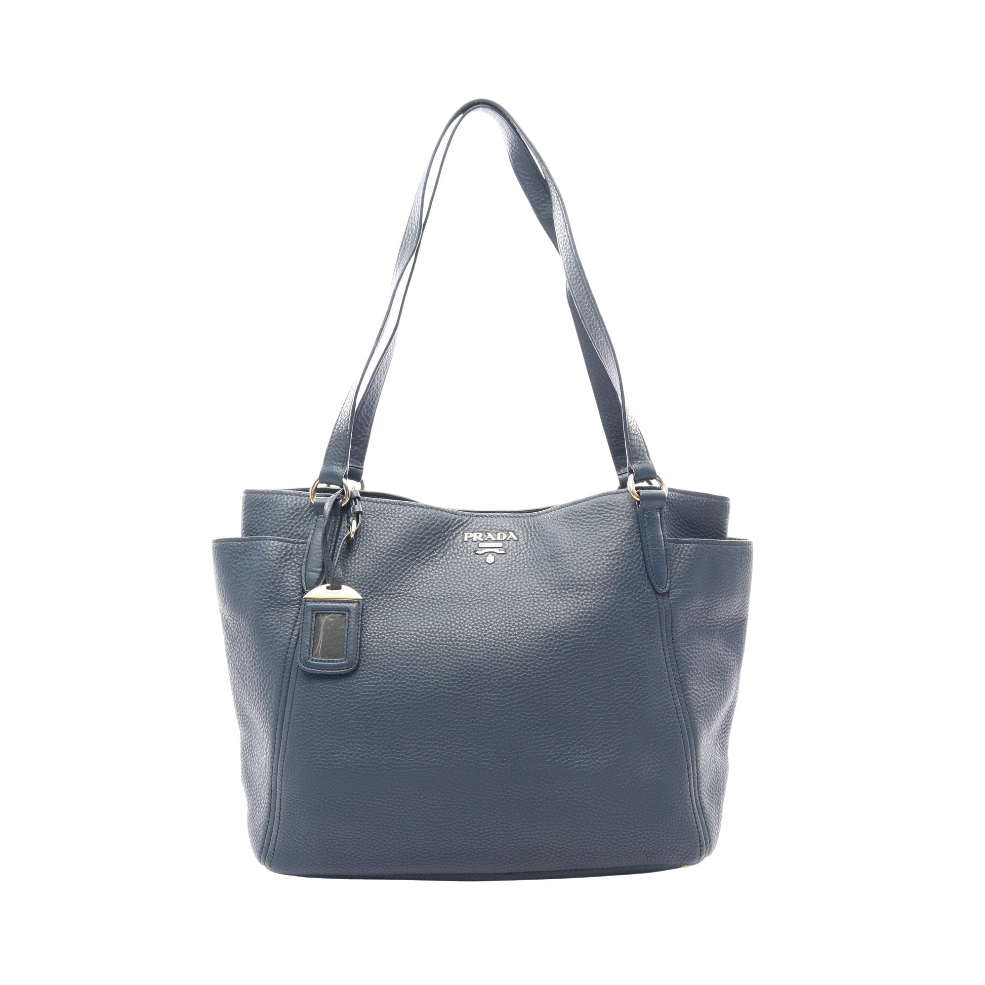VIT DAINO ヴィッテロダイノ ショルダーバッグ トートバッグ レザー ブルー プラダ バッグ PRADA
