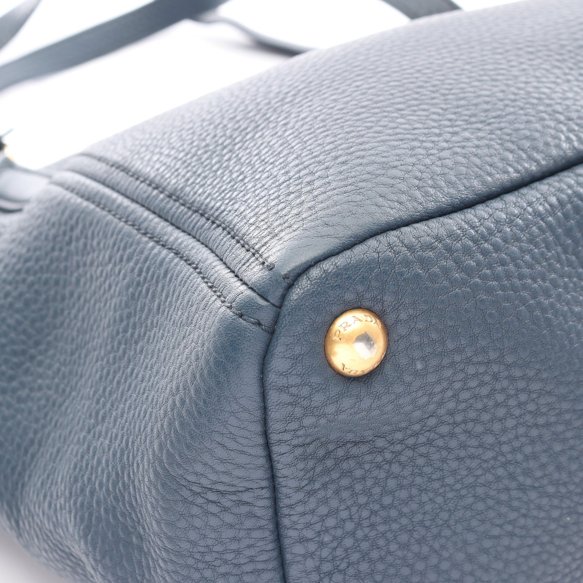 VIT DAINO ヴィッテロダイノ ショルダーバッグ トートバッグ レザー ブルー プラダ バッグ PRADA