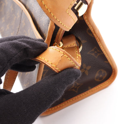 ポパンクール ロン モノグラム ショルダーバッグ PVC レザー ブラウン ルイヴィトン バッグ LOUIS VUITTON