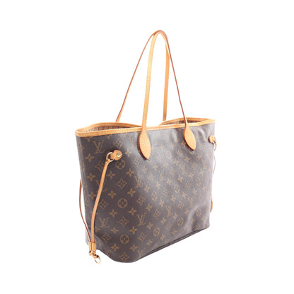ネヴァーフルMM モノグラム ショルダーバッグ トートバッグ PVC レザー ブラウン ルイヴィトン バッグ LOUIS VUITTON
