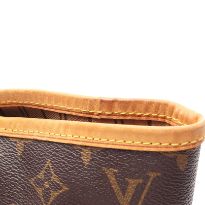 ネヴァーフルMM モノグラム ショルダーバッグ トートバッグ PVC レザー ブラウン ルイヴィトン バッグ LOUIS VUITTON