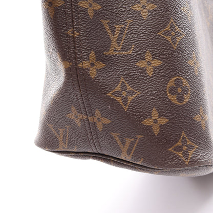 ネヴァーフルMM モノグラム ショルダーバッグ トートバッグ PVC レザー ブラウン ルイヴィトン バッグ LOUIS VUITTON
