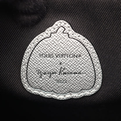 LOUIS VUITTON × yayoi kusama サックプラ モノグラムエクリプス 2WAY ハンドバッグ トートバッグ PVC レザー ブラック グレー ホワイト ルイヴィトン バッグ LOUIS VUITTON