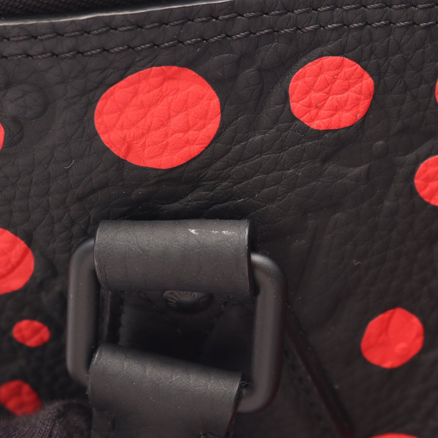 LV × YK ロックイット 2WAY ボストンバッグ レザー ブラック レッド ルイヴィトン バッグ LOUIS VUITTON