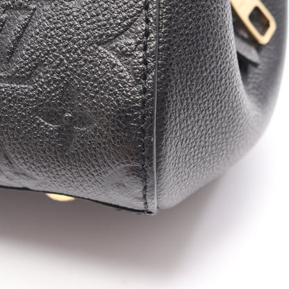 モンテーニュBB モノグラムアンプラント ノワール 2WAY ハンドバッグ レザー ブラック ルイヴィトン バッグ LOUIS VUITTON
