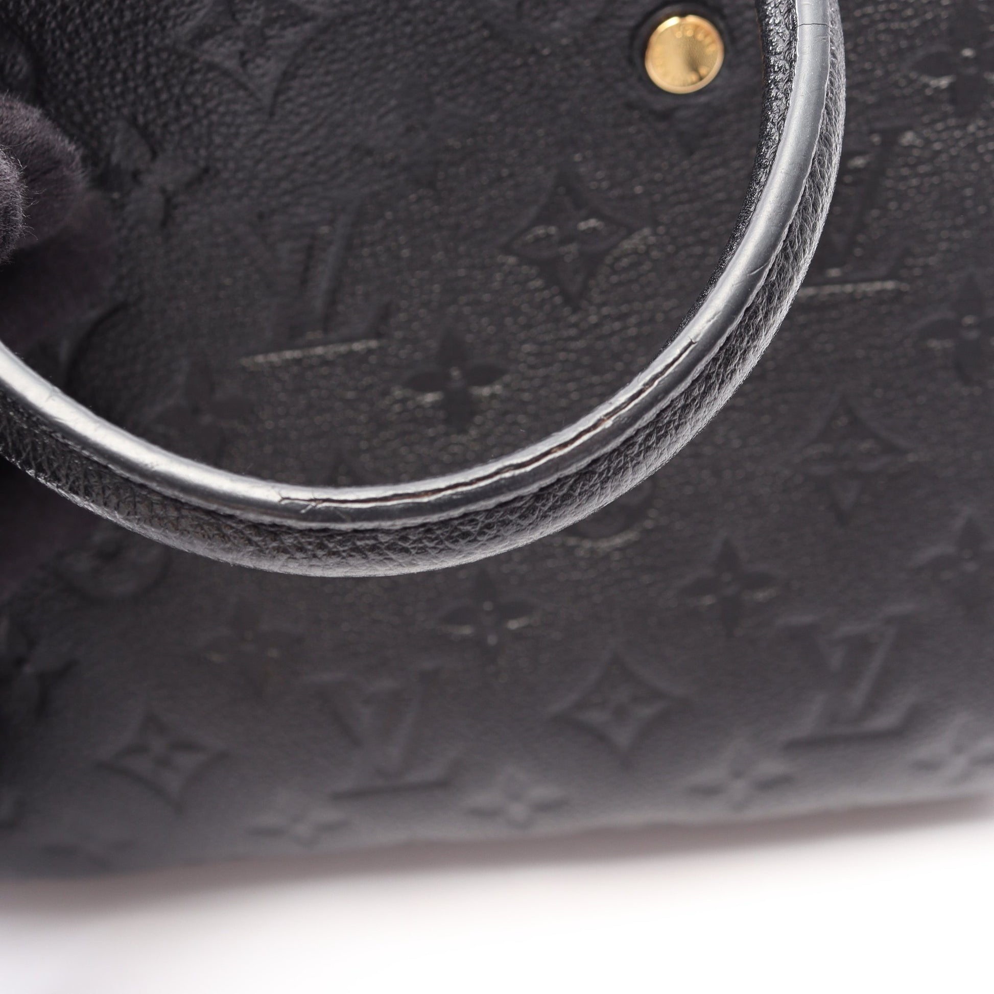 モンテーニュBB モノグラムアンプラント ノワール 2WAY ハンドバッグ レザー ブラック ルイヴィトン バッグ LOUIS VUITTON