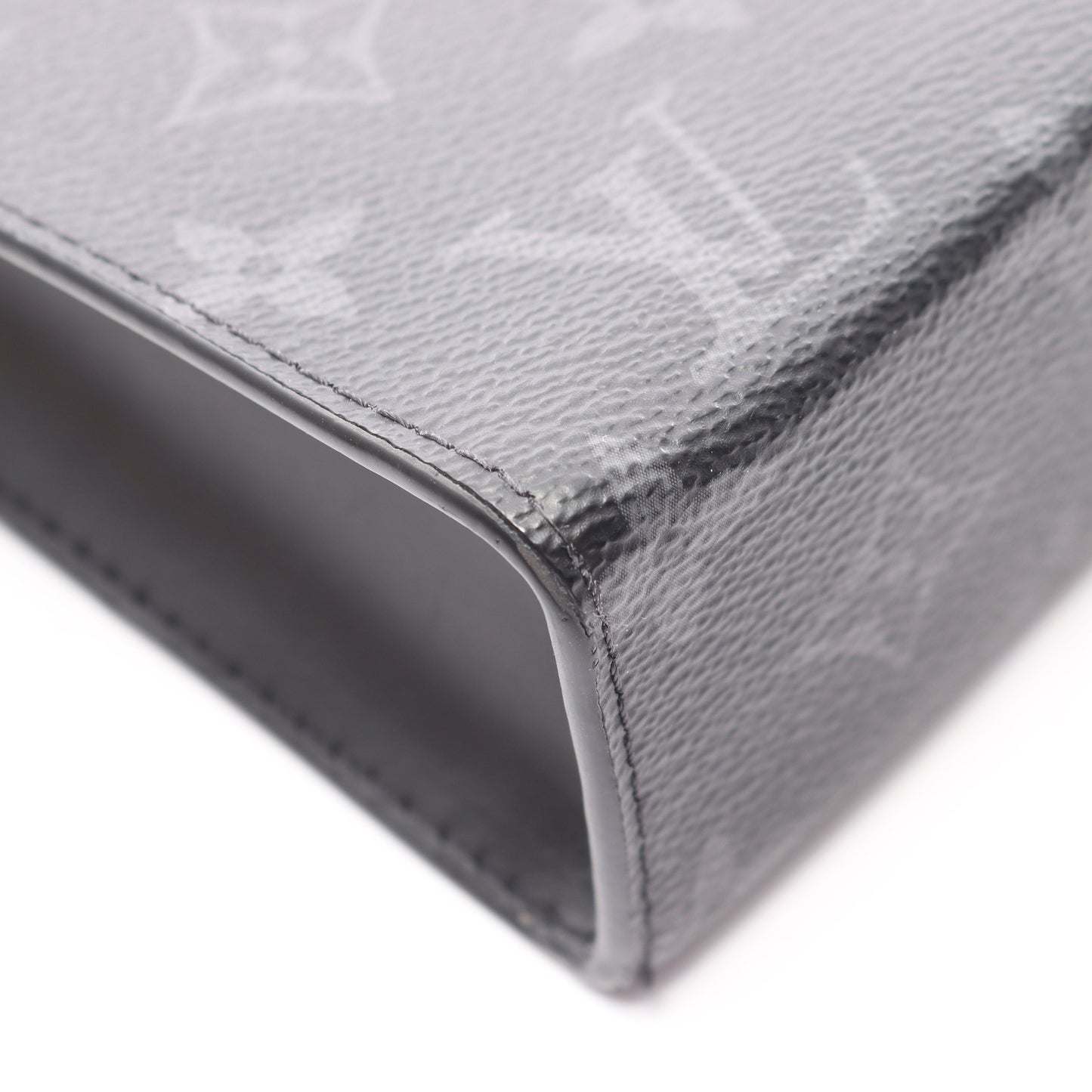 ガストン ウェアラブル ウォレット ショルダーバッグ PVC ブラック グレー ルイヴィトン バッグ LOUIS VUITTON