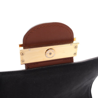 ドーフィーヌ MINI モノグラムリバース ショルダーバッグ PVC レザー ブラウン ベージュ ルイヴィトン バッグ LOUIS VUITTON