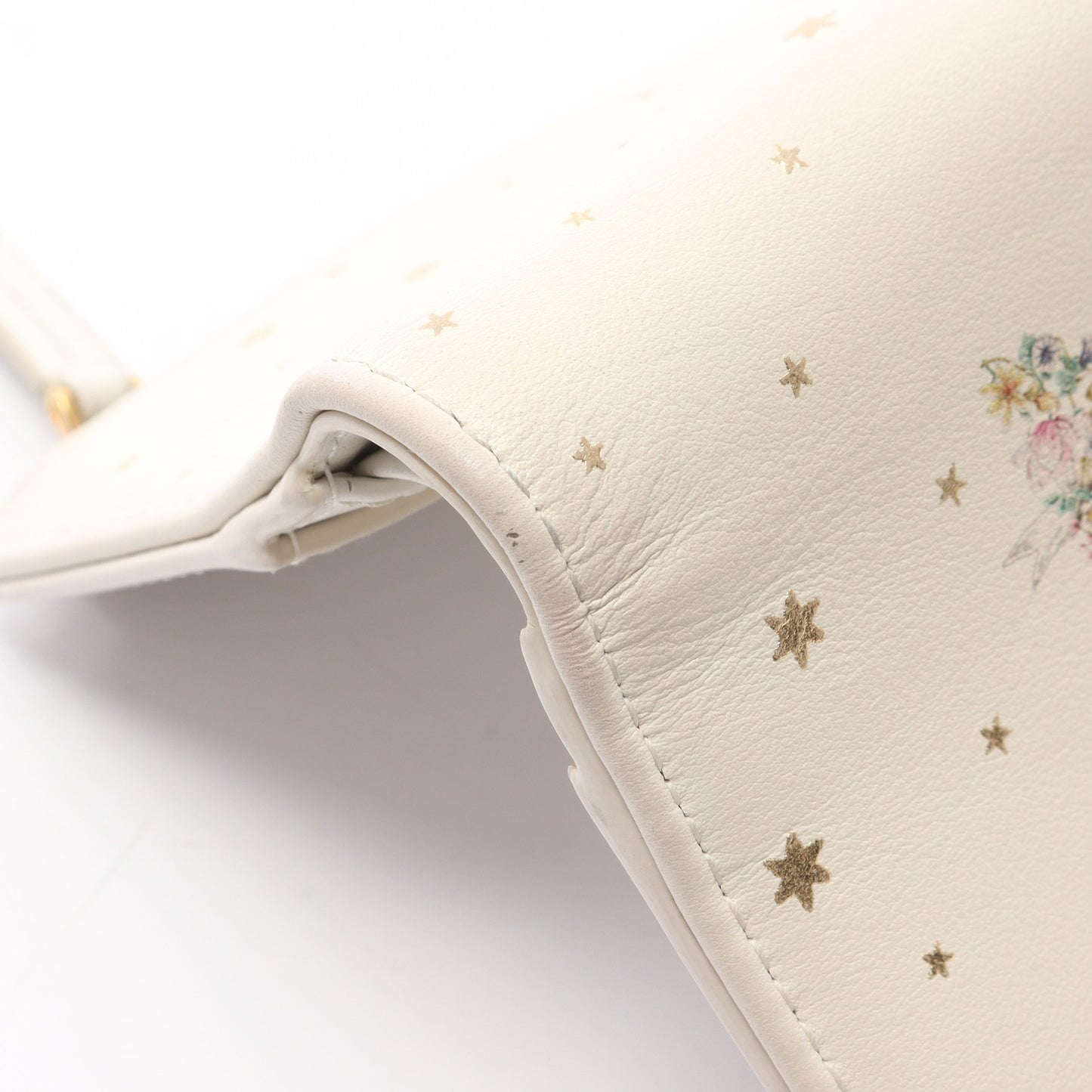 Lucky Dahlia 二つ折り財布 レザー アイボリー マルチカラー クリスチャンディオール 財布・小物 Christian Dior