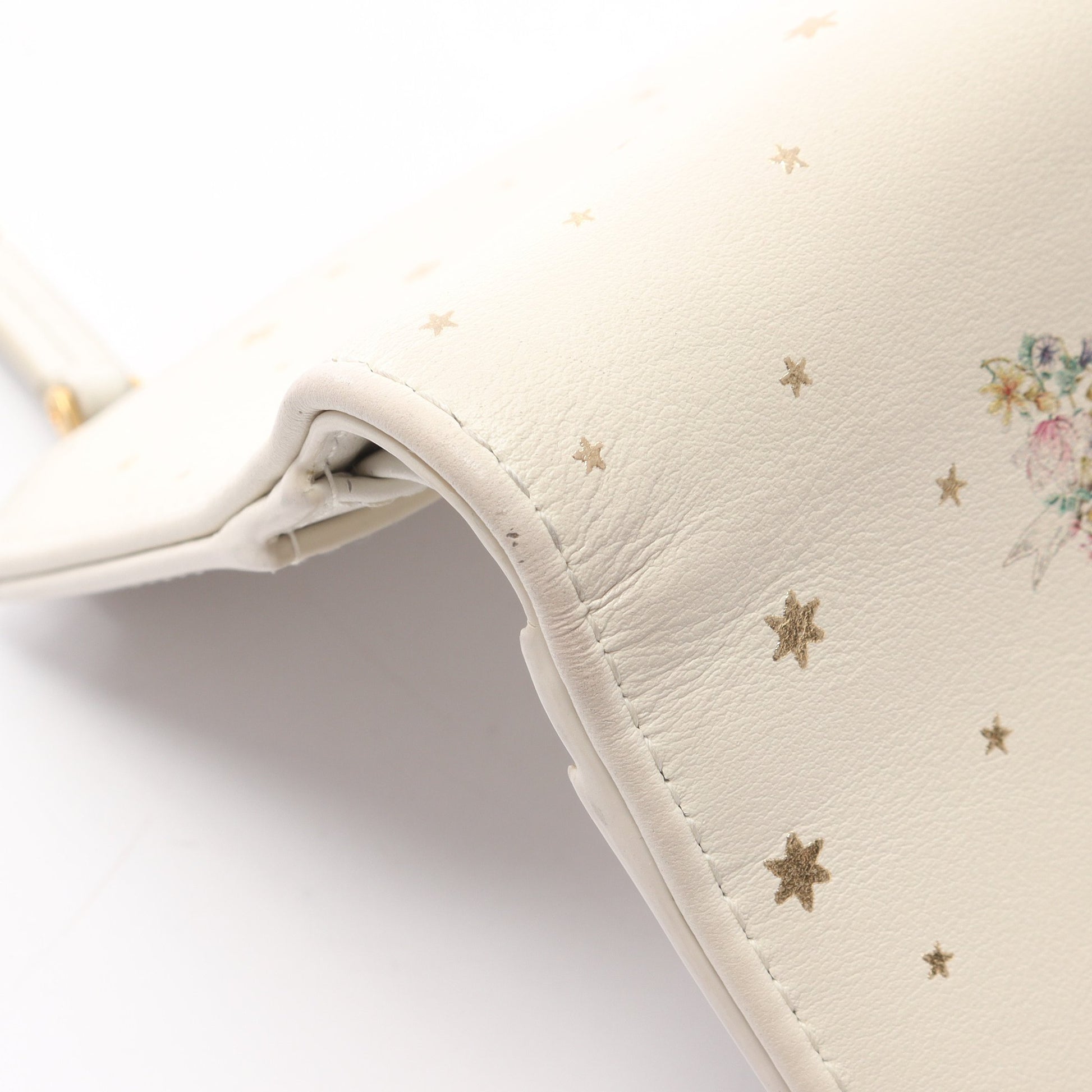 Lucky Dahlia 二つ折り財布 レザー アイボリー マルチカラー クリスチャンディオール 財布・小物 Christian Dior